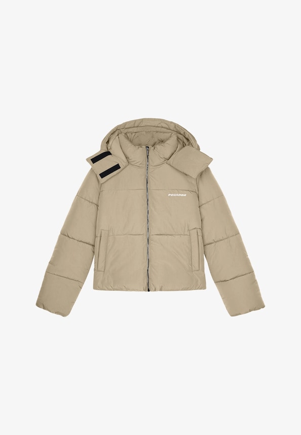 PEGADOR Blanca Crushed Puffer Jackets-2