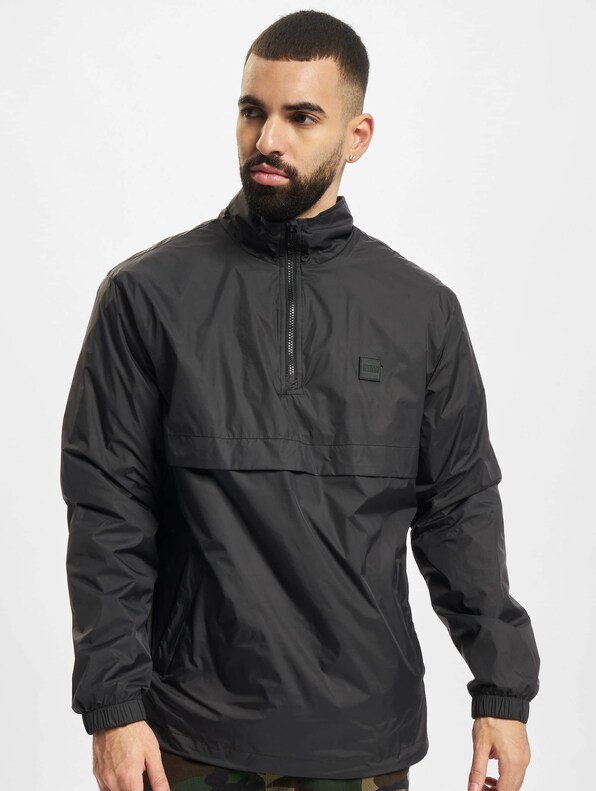 Stand Up Collar Pull Over-2