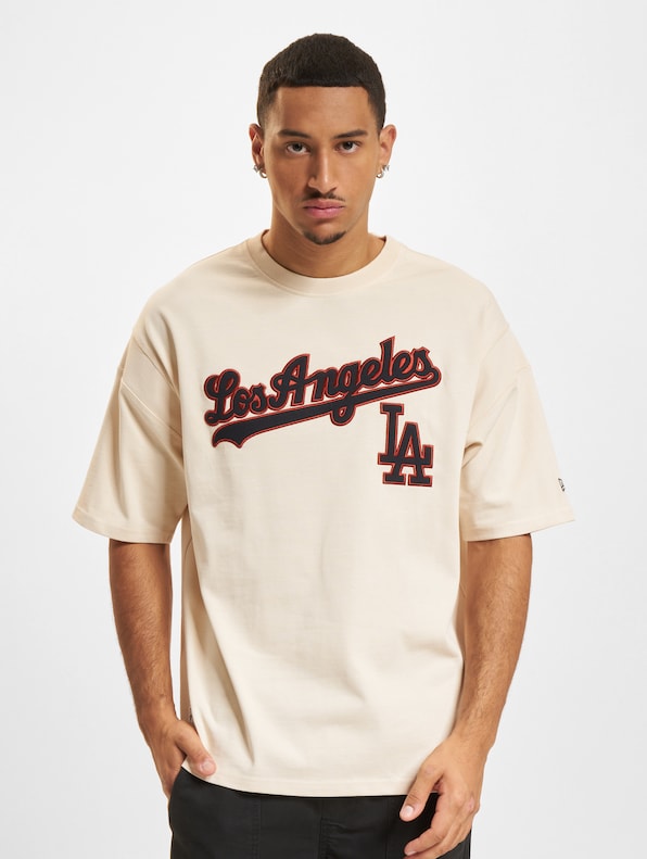 MLB Rib Infill Oversize T-Shirts Los Angeles Dodgers-2