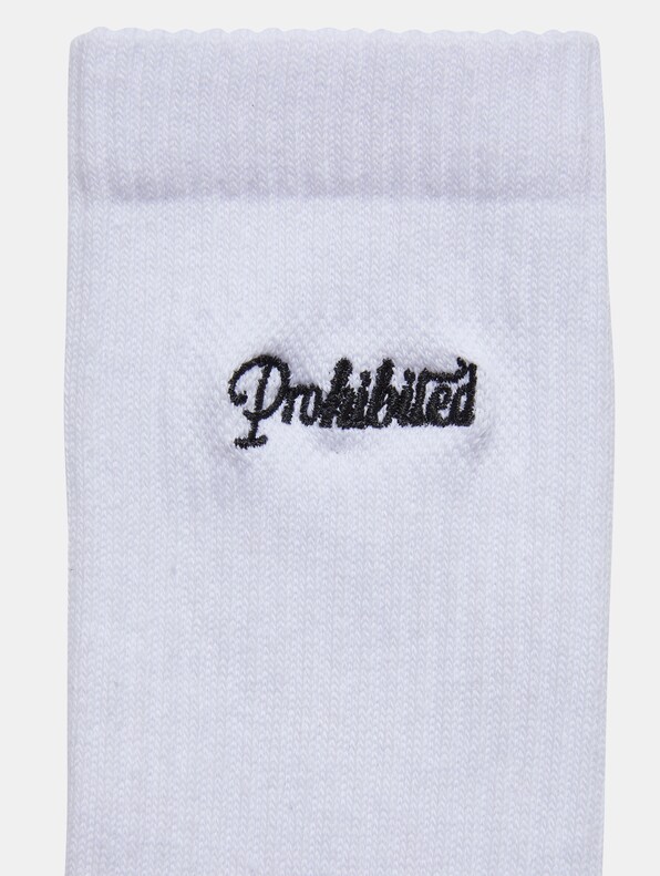 Prohibited 2 Pack Logo Socken-2