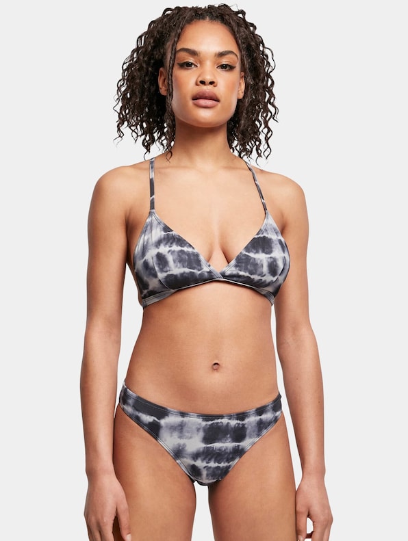 Ladies Tie Dye Triangle Back -2