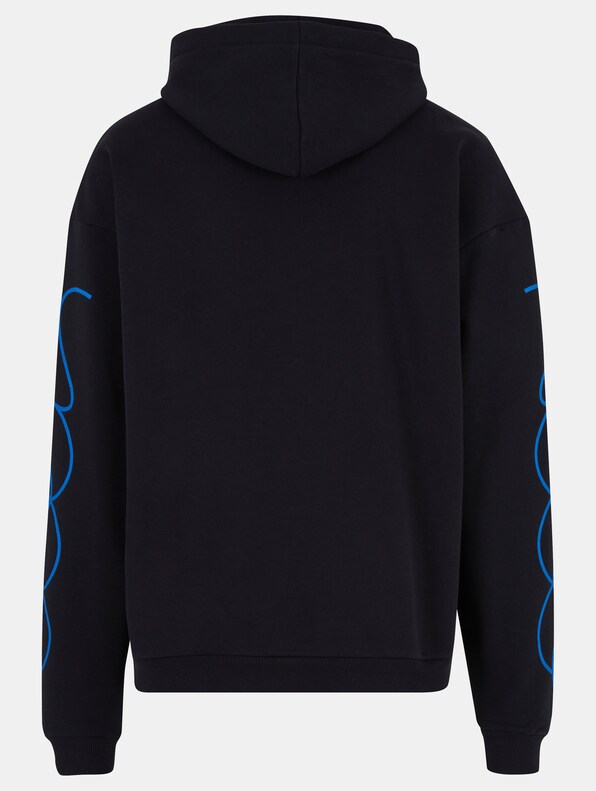 9N1M SENSE Blue Logo Hoodies-4