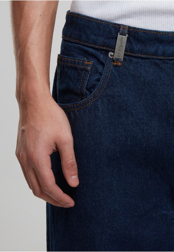 Adrik Basic Baggy Jeans-5