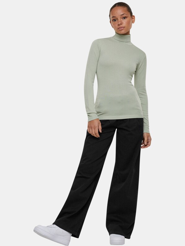 Urban Classics Ladies Knitted Turtleneck Longsleeves-3