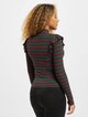 Rib Striped Volant-1