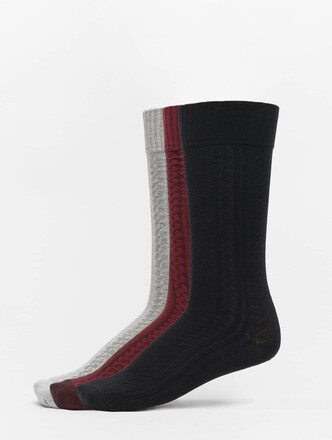 Cosy Jacquard Socks 3-Pack
