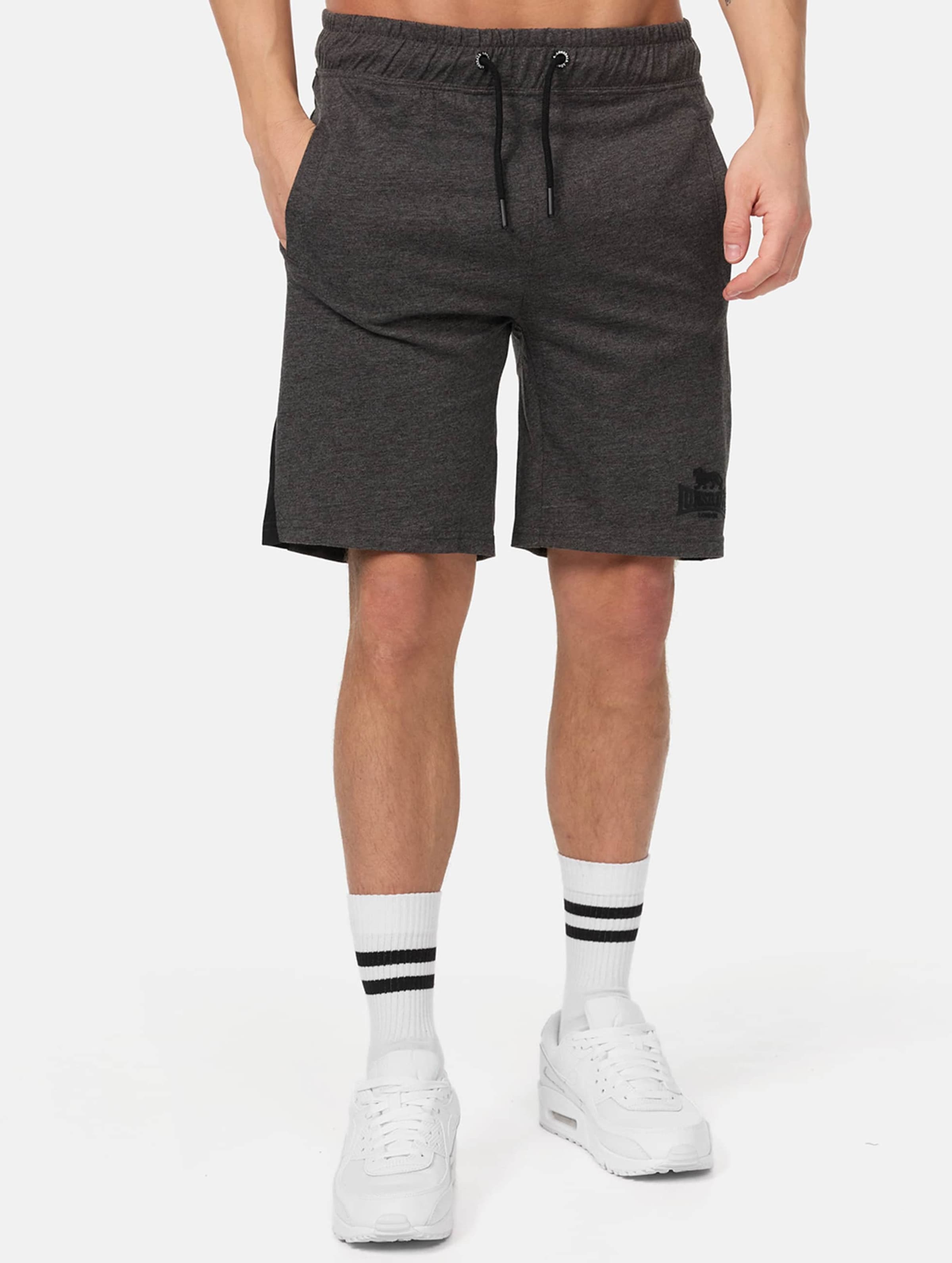 Lonsdale London Alvingham Shorts Mannen op kleur grijs, Maat XL