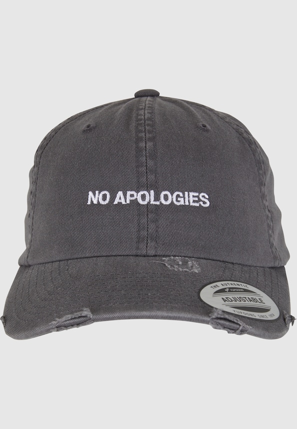 No Apologies Low Profile Destroyed Cap-1