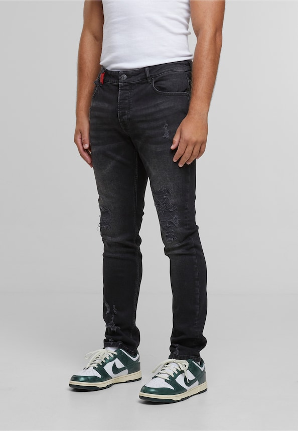 MIGUEL RIPPED SLIM FIT JEANS-3