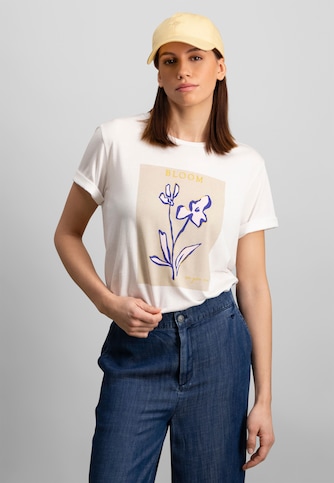 T-SHIRT CHESTPRINT FLOWER