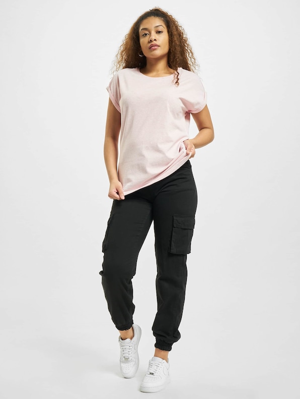 Color Melange Extended Shoulder-4