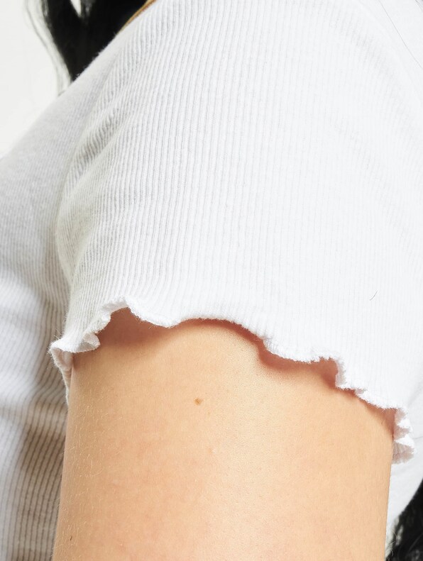 Cropped Button Up Rib-4