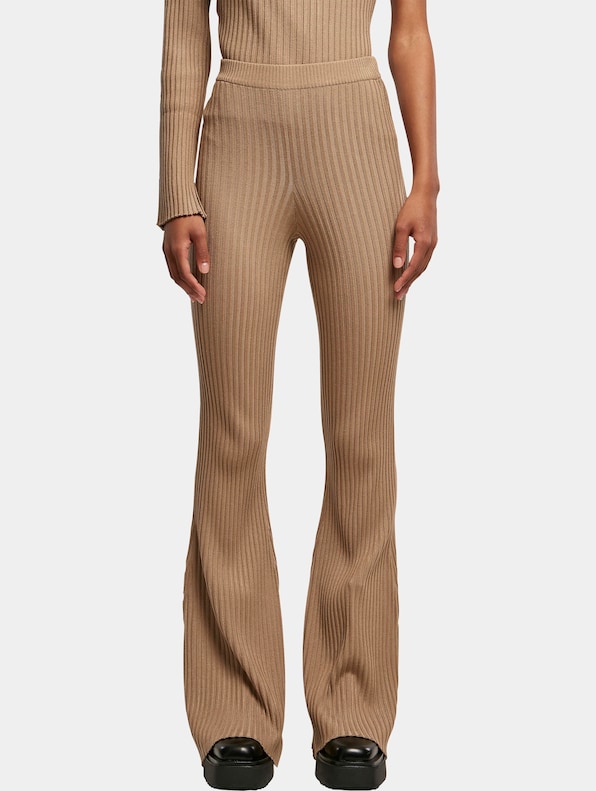 Ladies Flared Rib Knit -2