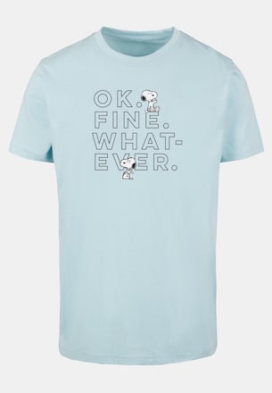 Peanuts - Ok Fine Whatever T-Shirt Round Neck