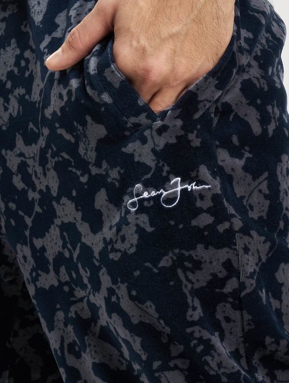 Script Logo Floral Camouflage Velours-3