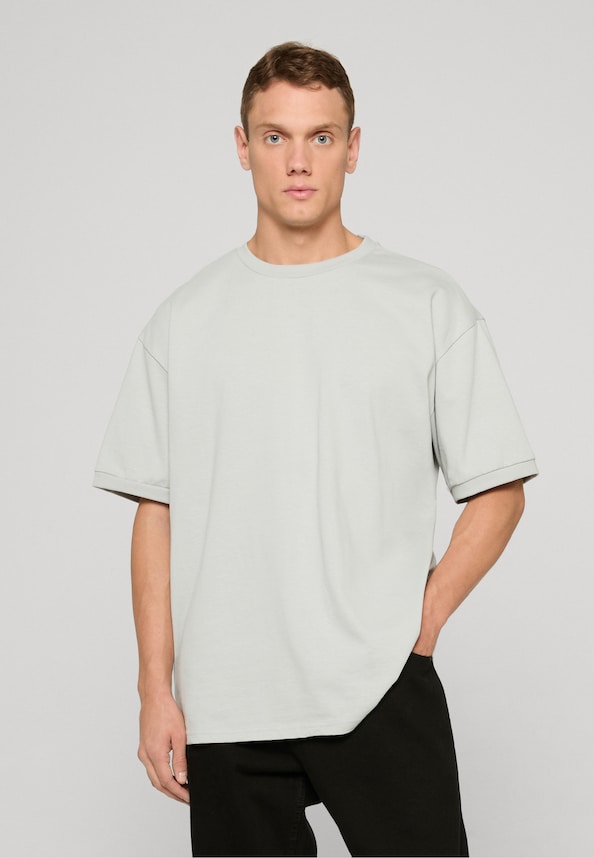 Rib Cuff Tee-0