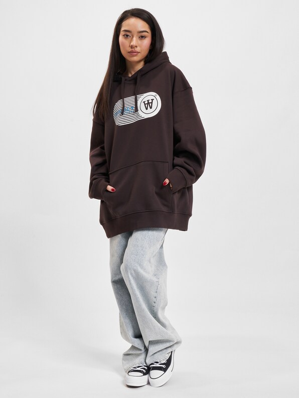 Wood Wood Cass Print Hoodie-4