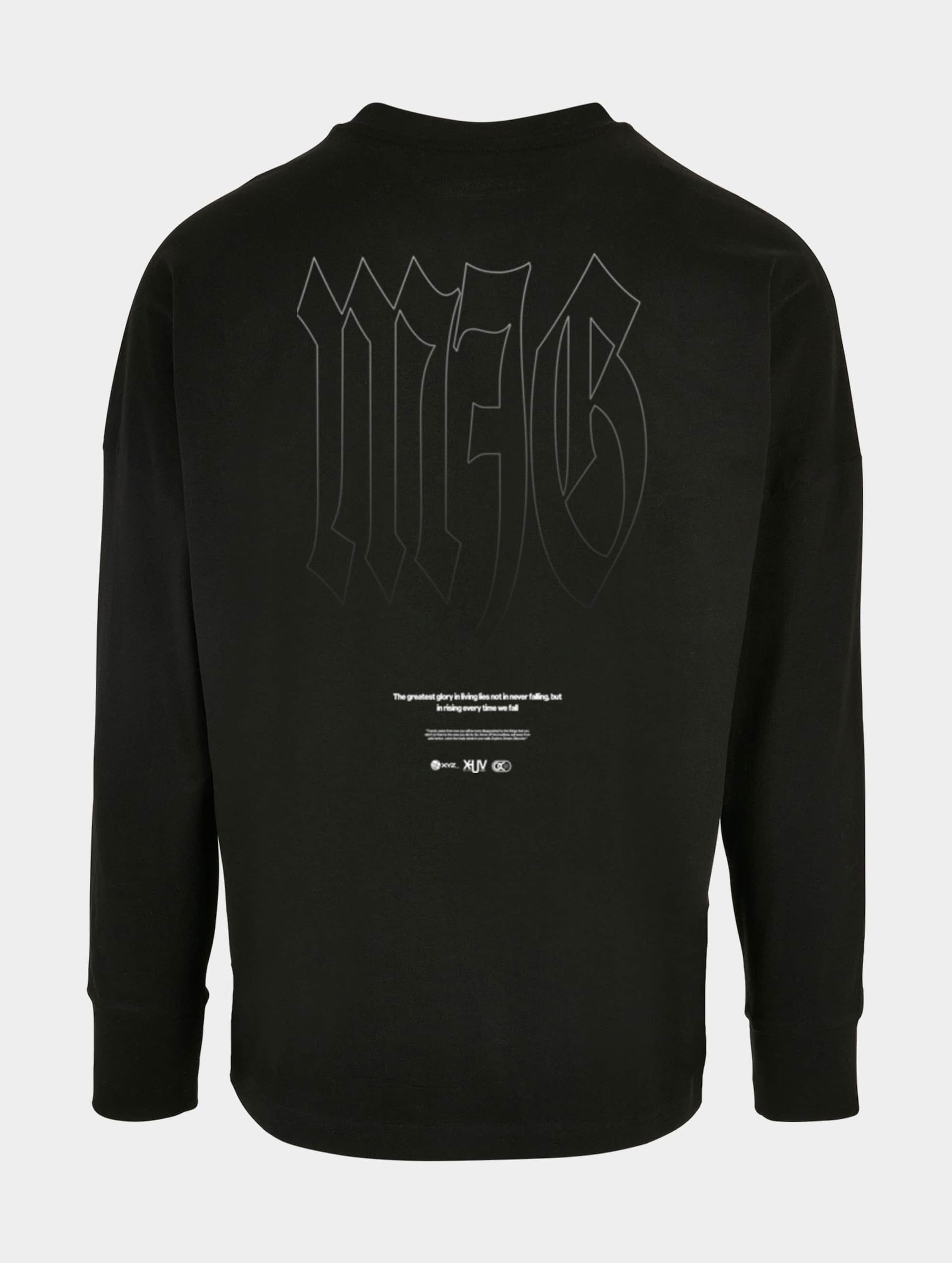 MJ Gonzales Snake V.1 x Oversized Longsleeve op kleur zwart, Maat L