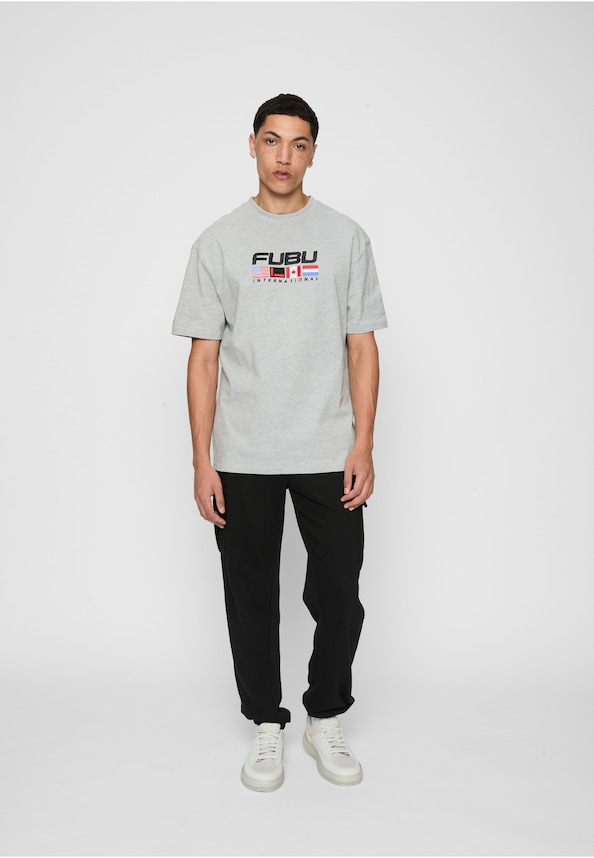 FBMQ12121GRY1 Fubu Corporate Intnl T-Shirt-2