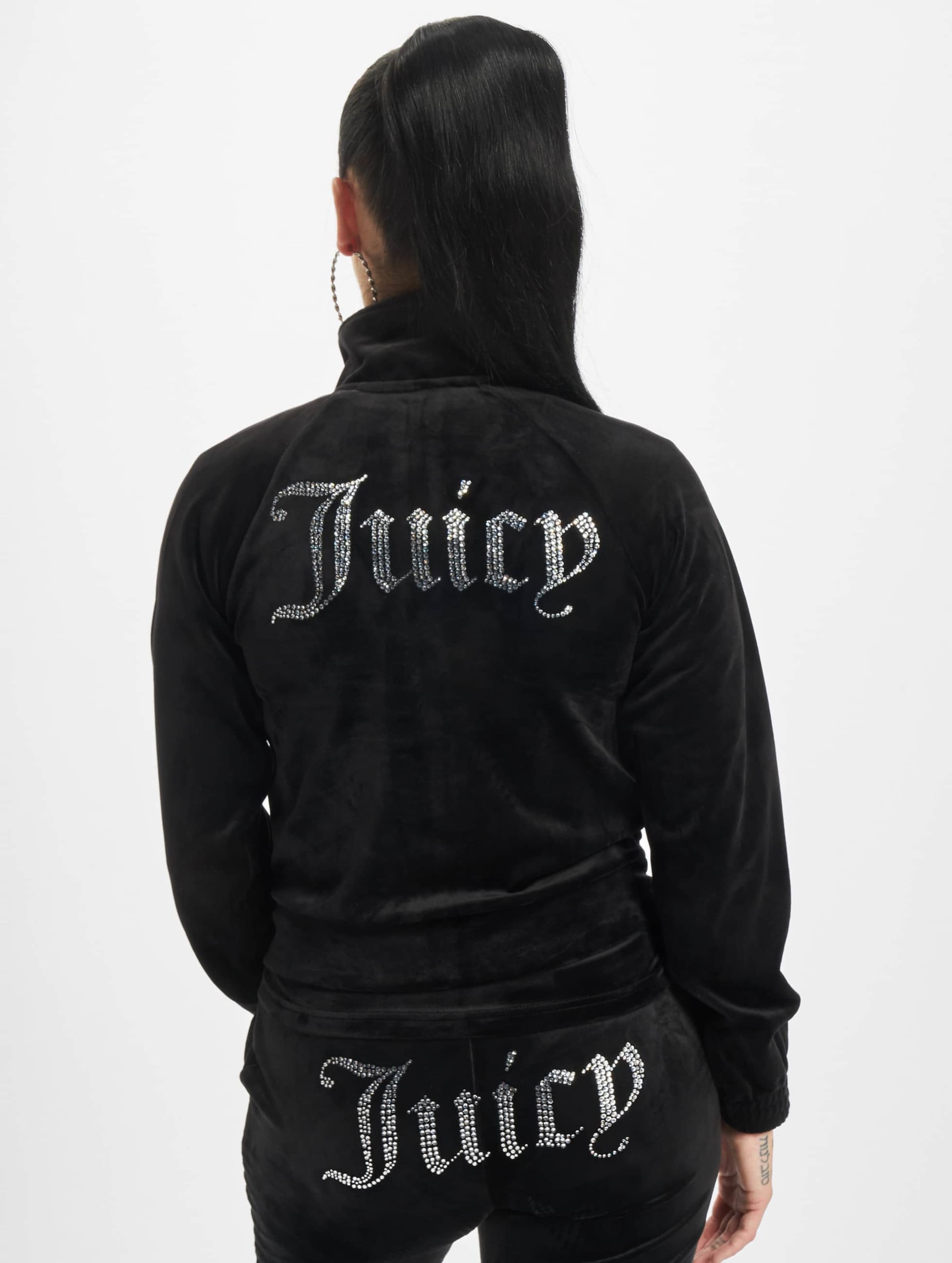 Juicy Couture Tanya Track Top Vrouwen op kleur zwart, Maat XL