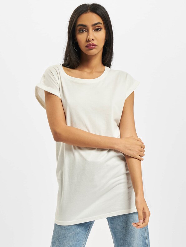 Ladies Extended Shoulder Tee-2