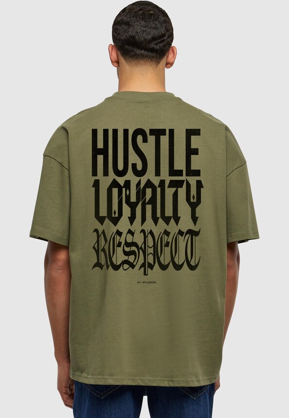 HUSTLE LOYALTY RESPECT ULTRA HEAVY TEE-1