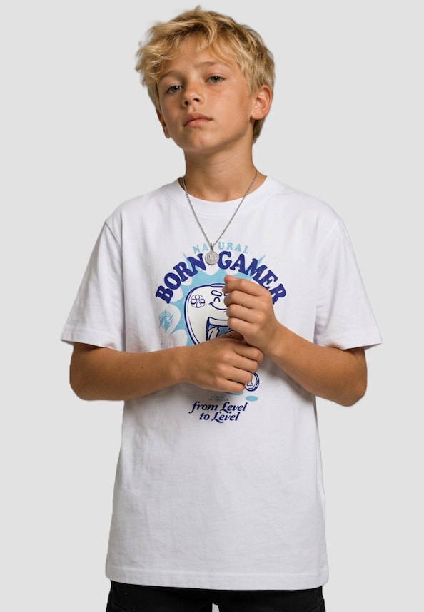 Kids Natural Born Gamer Vintage-0