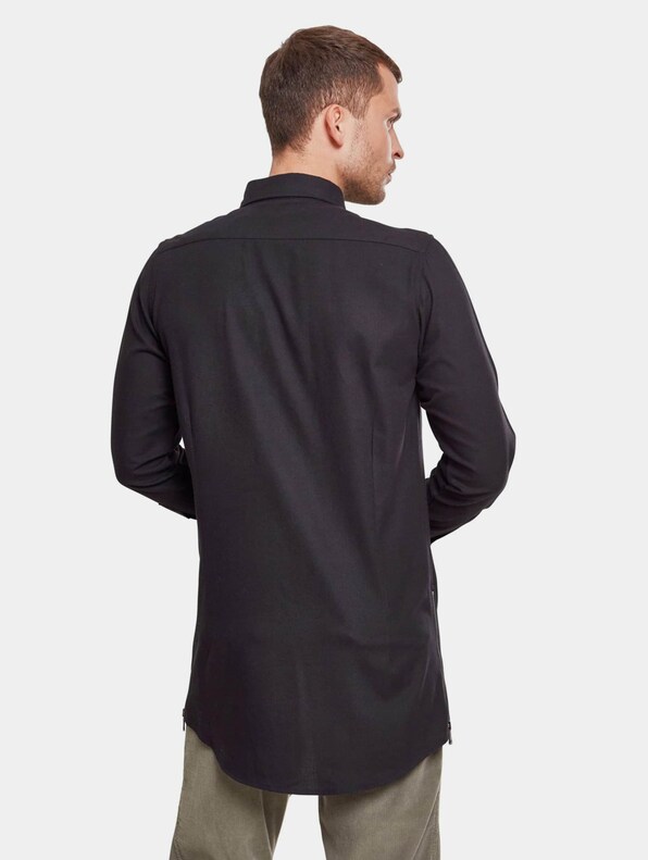 Side-Zip Long Checked Flanell-1