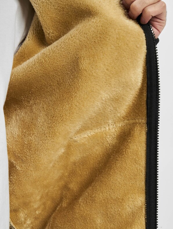 Teddy Bonded Zip Jacket-3