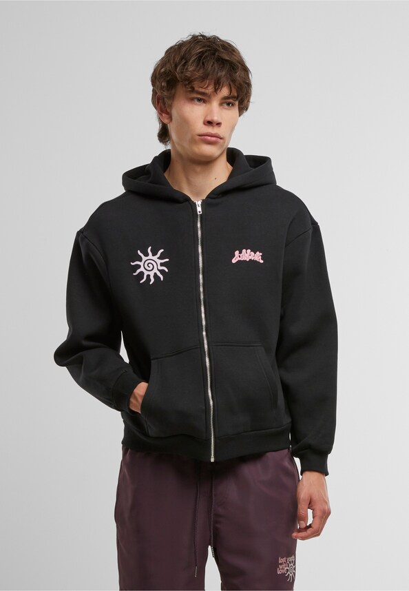 Lost Youth Oversized Zip Hoodie - With Love-0