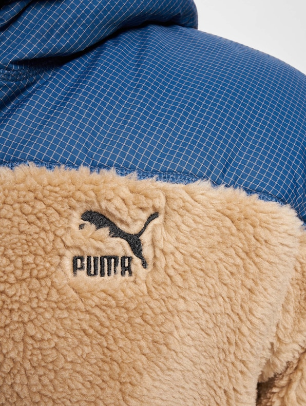 Puma Sherpa Hooded Transition Jacket-4
