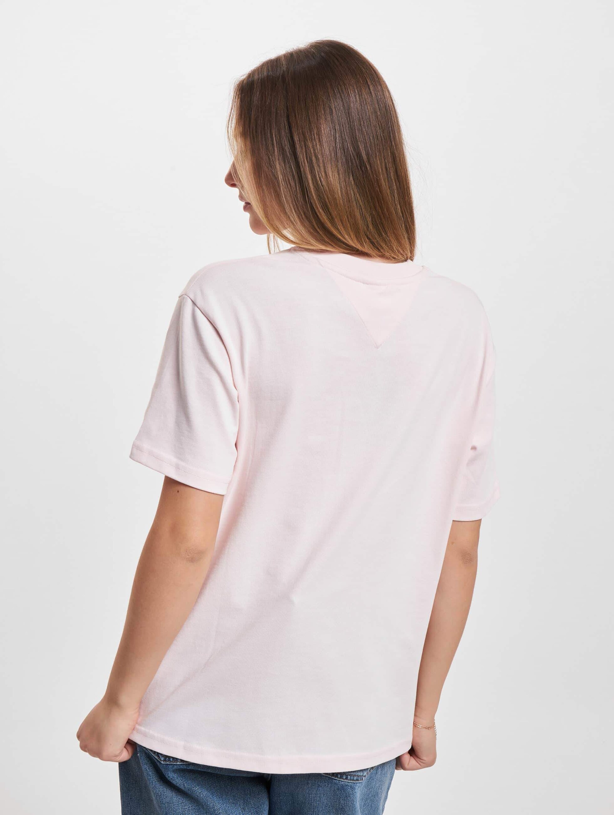 Tommy jeans outlet pink t shirt