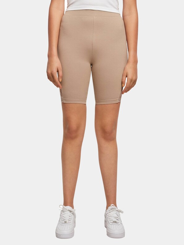 Ladies High Waist Lace Inset Cycle-3