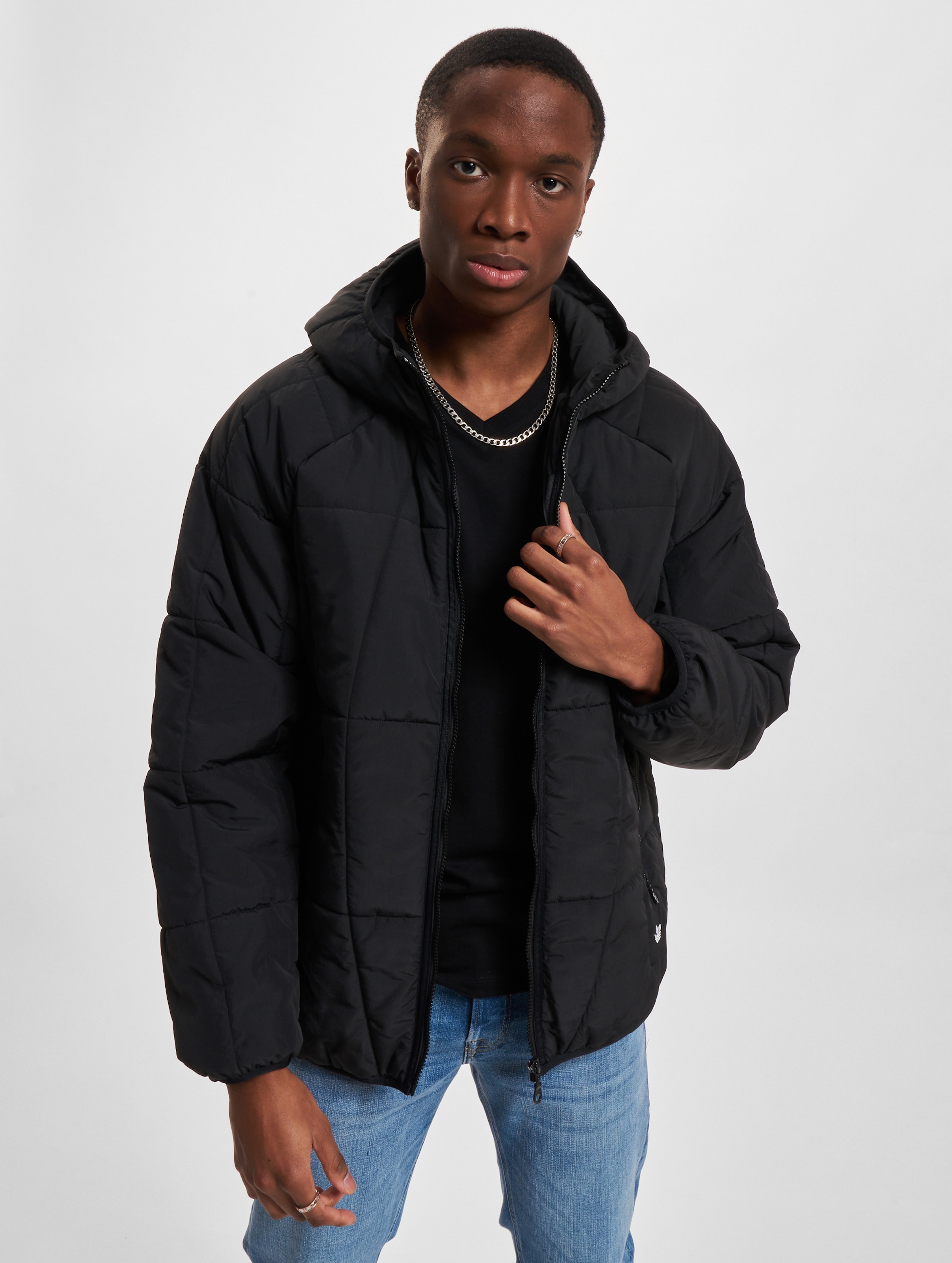 adidas Originals ADV Puffer Jackets Mannen op kleur zwart, Maat 2XL