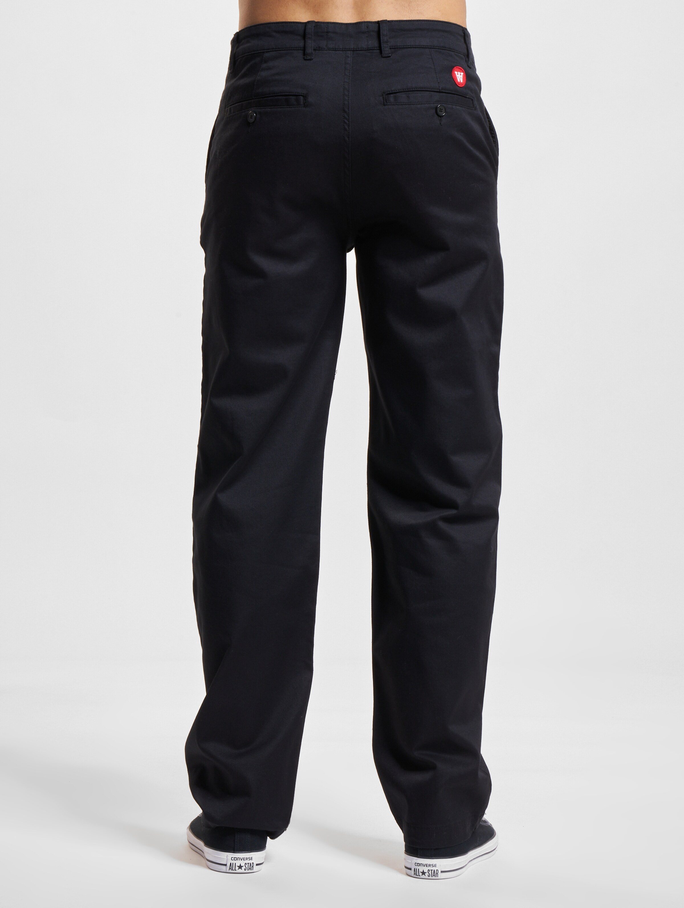 Pants and jeans WOOD WOOD Islington Trousers Navy | Footshop