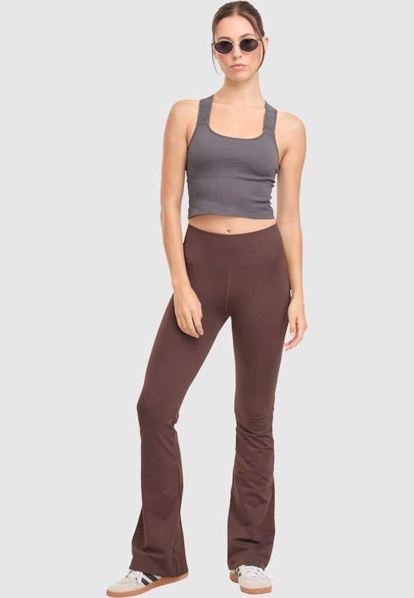 Ribbed Seamless High Support -3