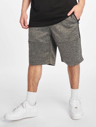 Zipper Pocket Marled Tech Fleece Shorts