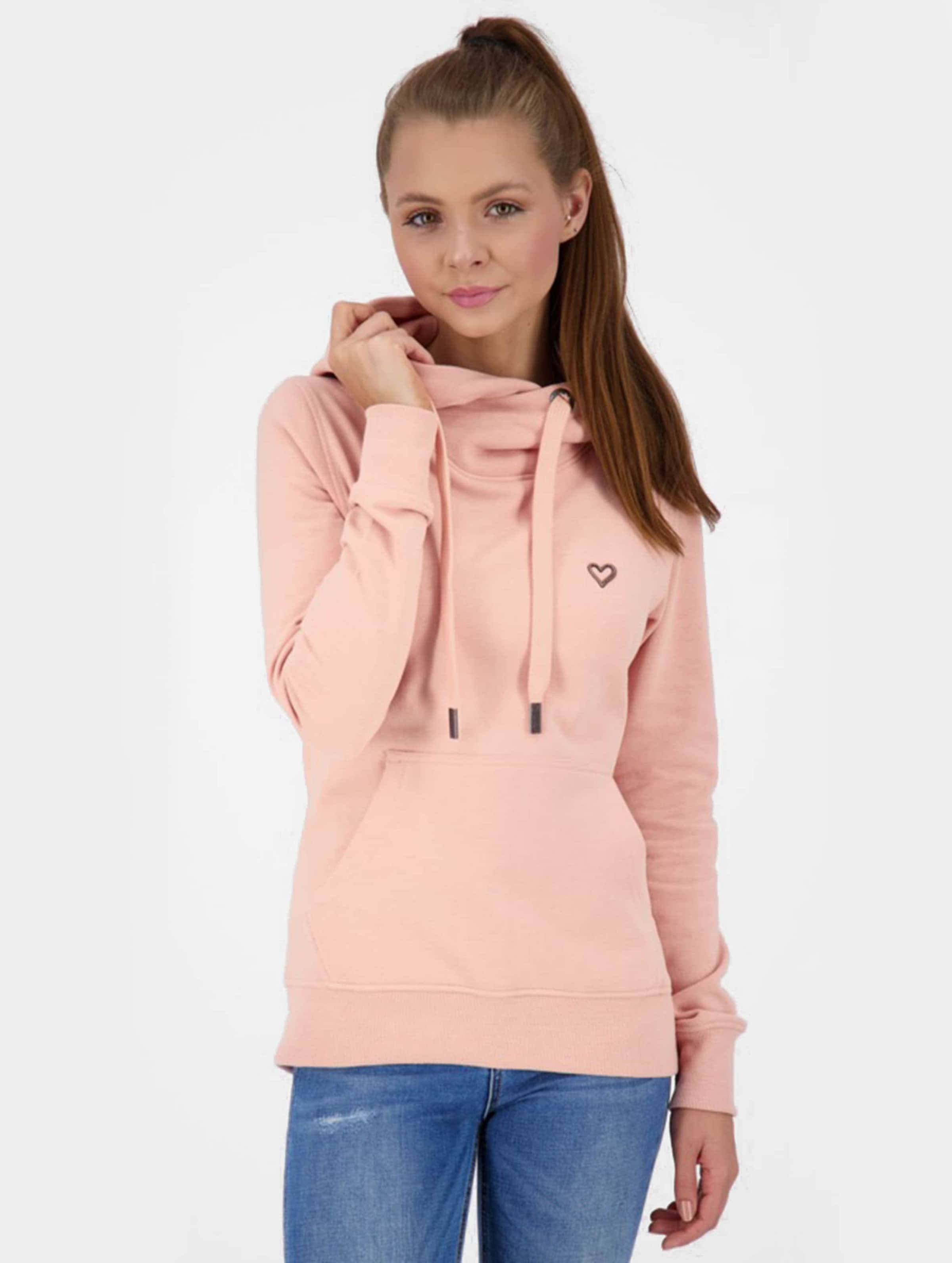 Alife & Kickin Sarahak A Hoodie Vrouwen op kleur roze, Maat S