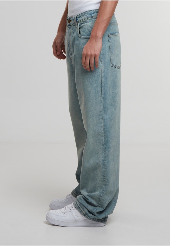 Adrik Basic Baggy Jeans-2