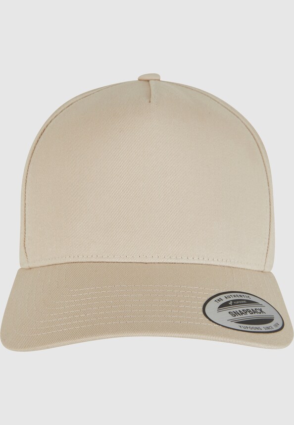 5-Panel Curved Classic Snapback-0