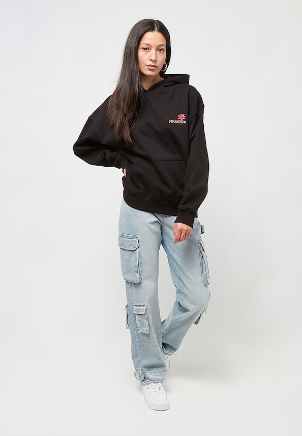 Sportswear Oversized Fleece Crop Hoodie Dance-2