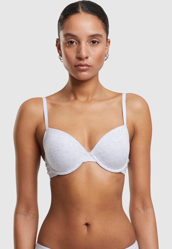 Ladies Basic Cotton Bra 2-Pack-2