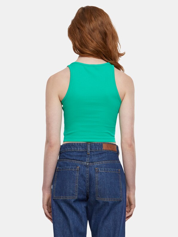 Ladies Cropped Rib-1