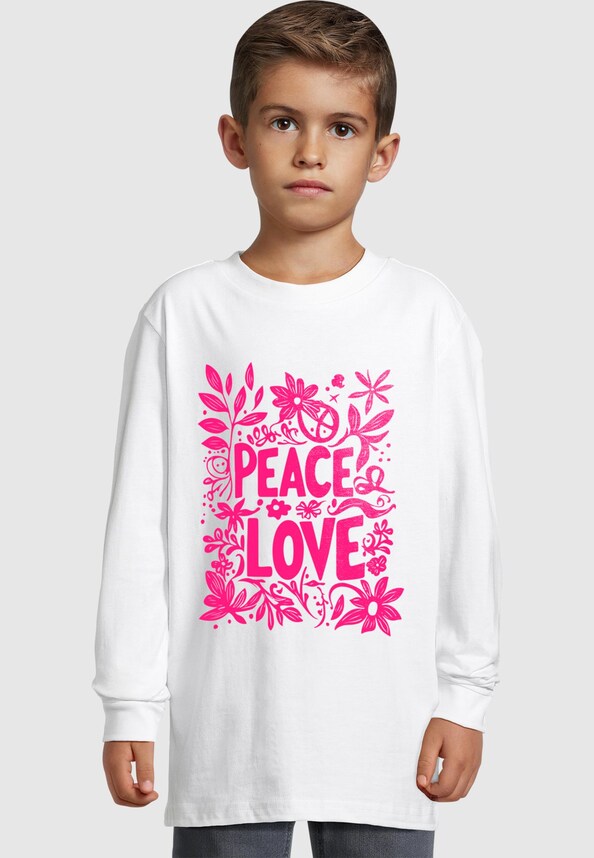 Kids Peace and Love - Longsleeve-0