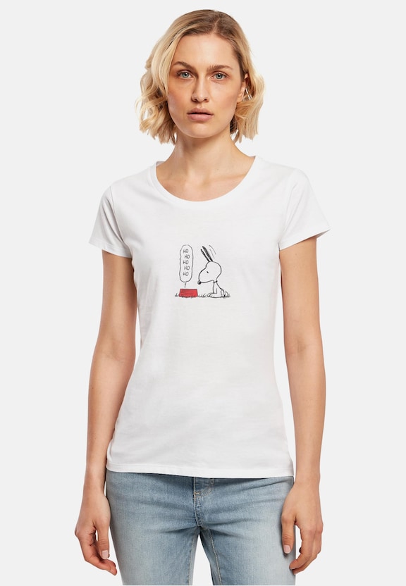 Ladies Peanuts Hungry Snoopy Basic -0