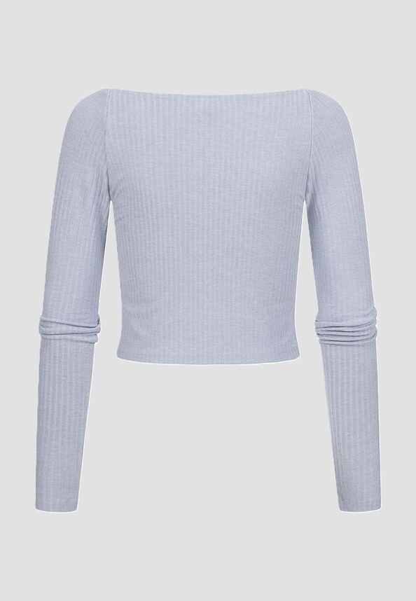 ONLY Damen Cropped Longsleeve-1