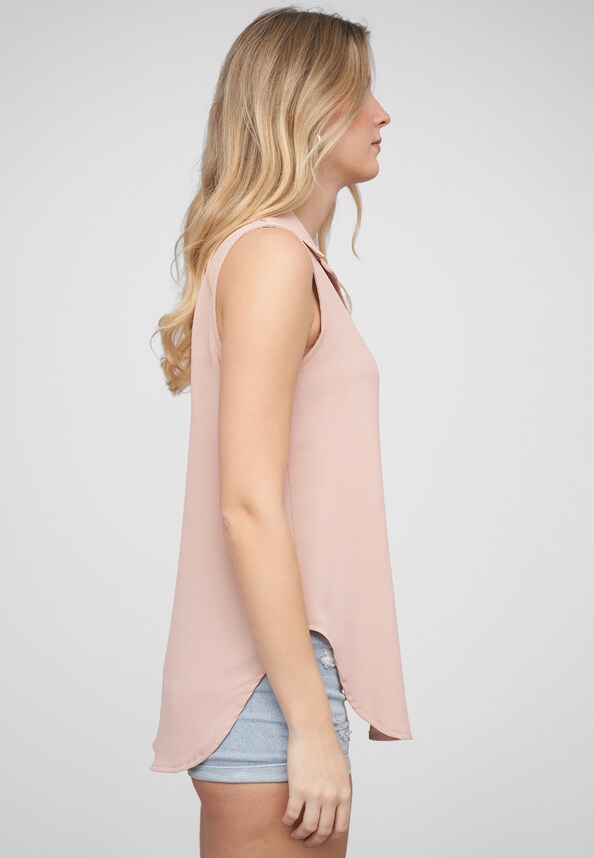 Top with button placket-3