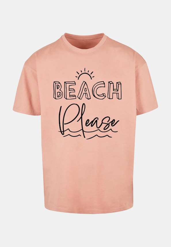 Beach Please Heavy Oversized Tee-4