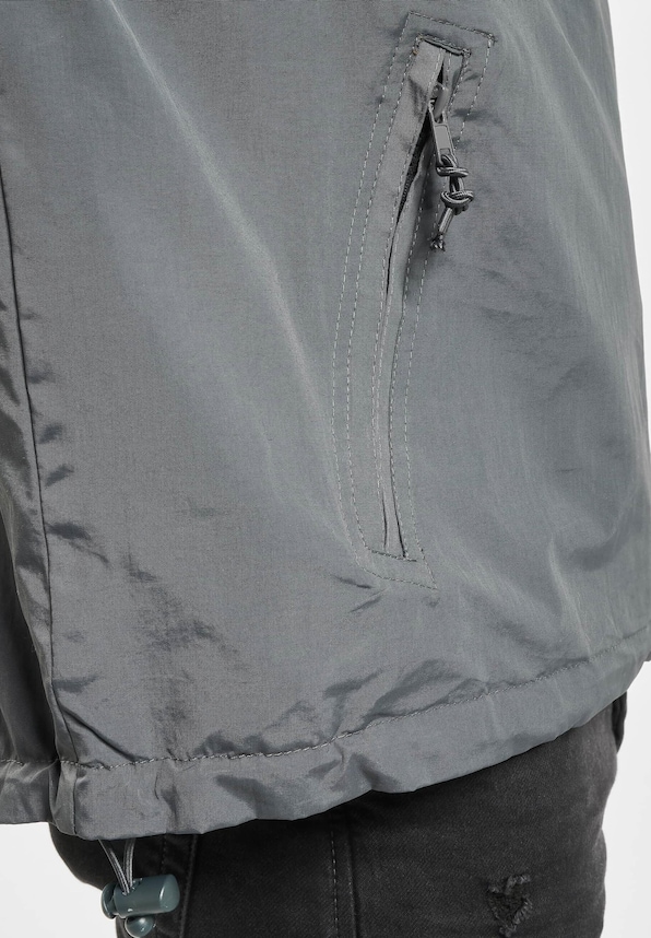 Fleece Pull Over Windbreaker-4