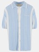 Oversized Mesh Knit Summer Shirt-4
